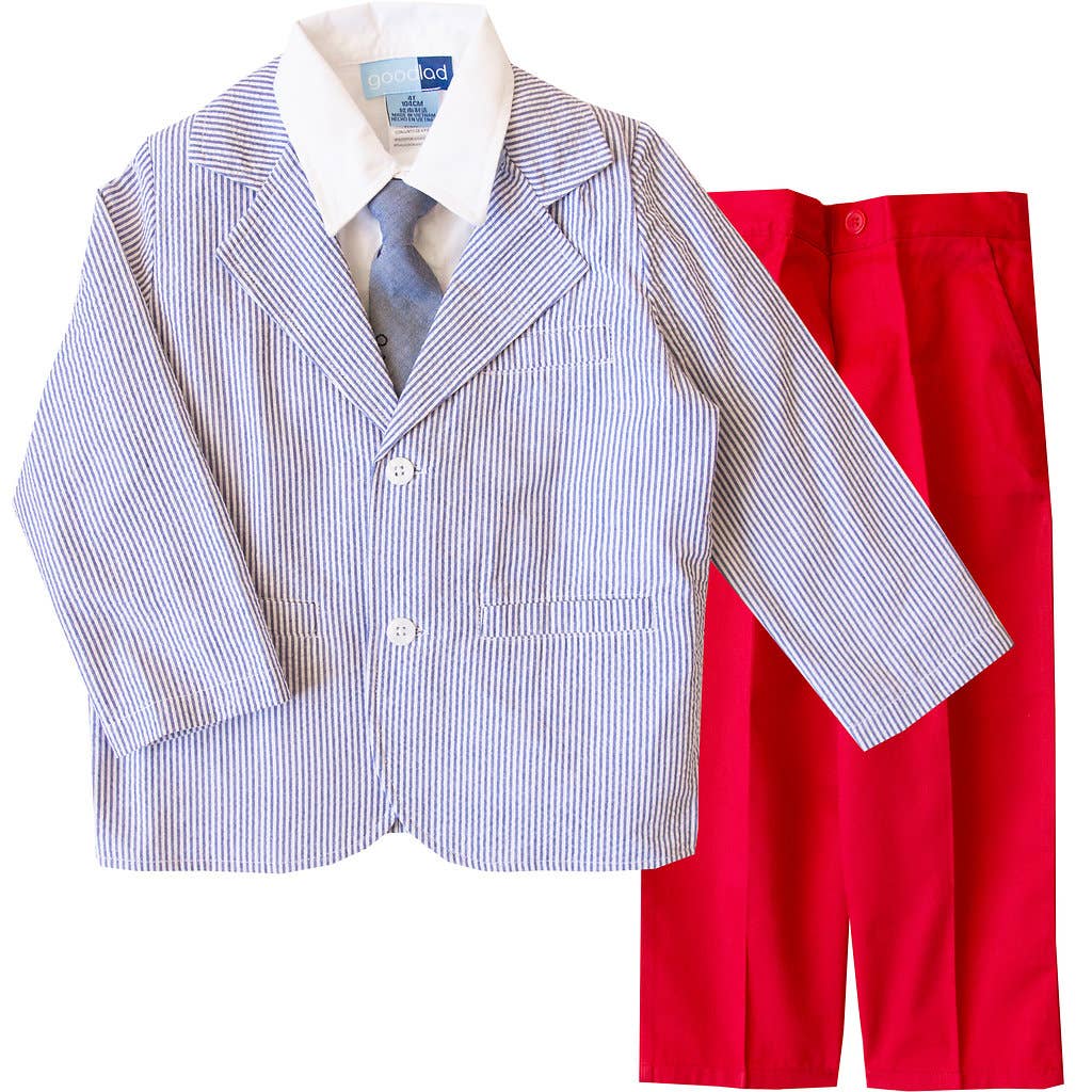 Good Lad Apparel - Toddler Boys 4 Piece Suit
