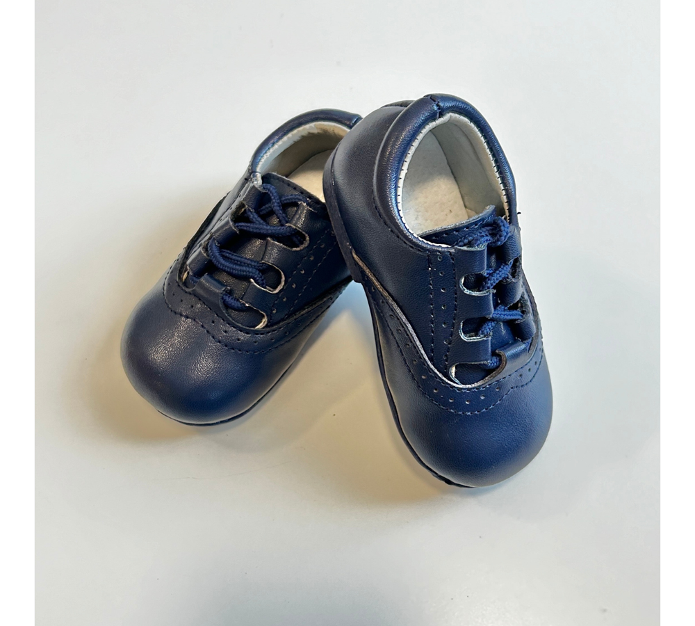 Alfie Lace-up Dress Shoe for Kids, Wide Toe Box