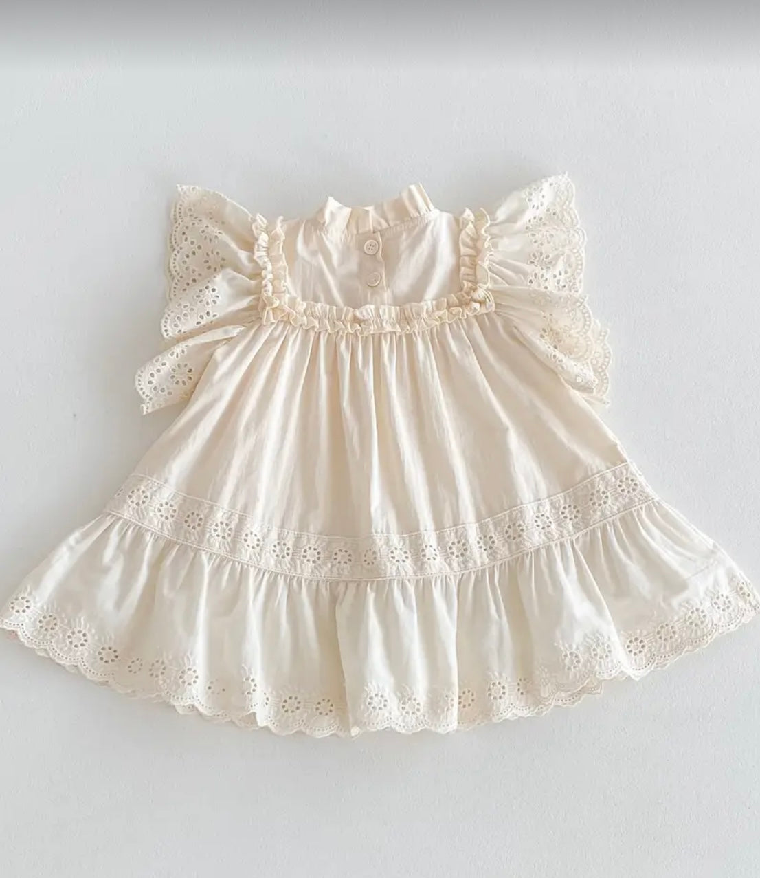 "Aurelia" Eyelet Lace Dress