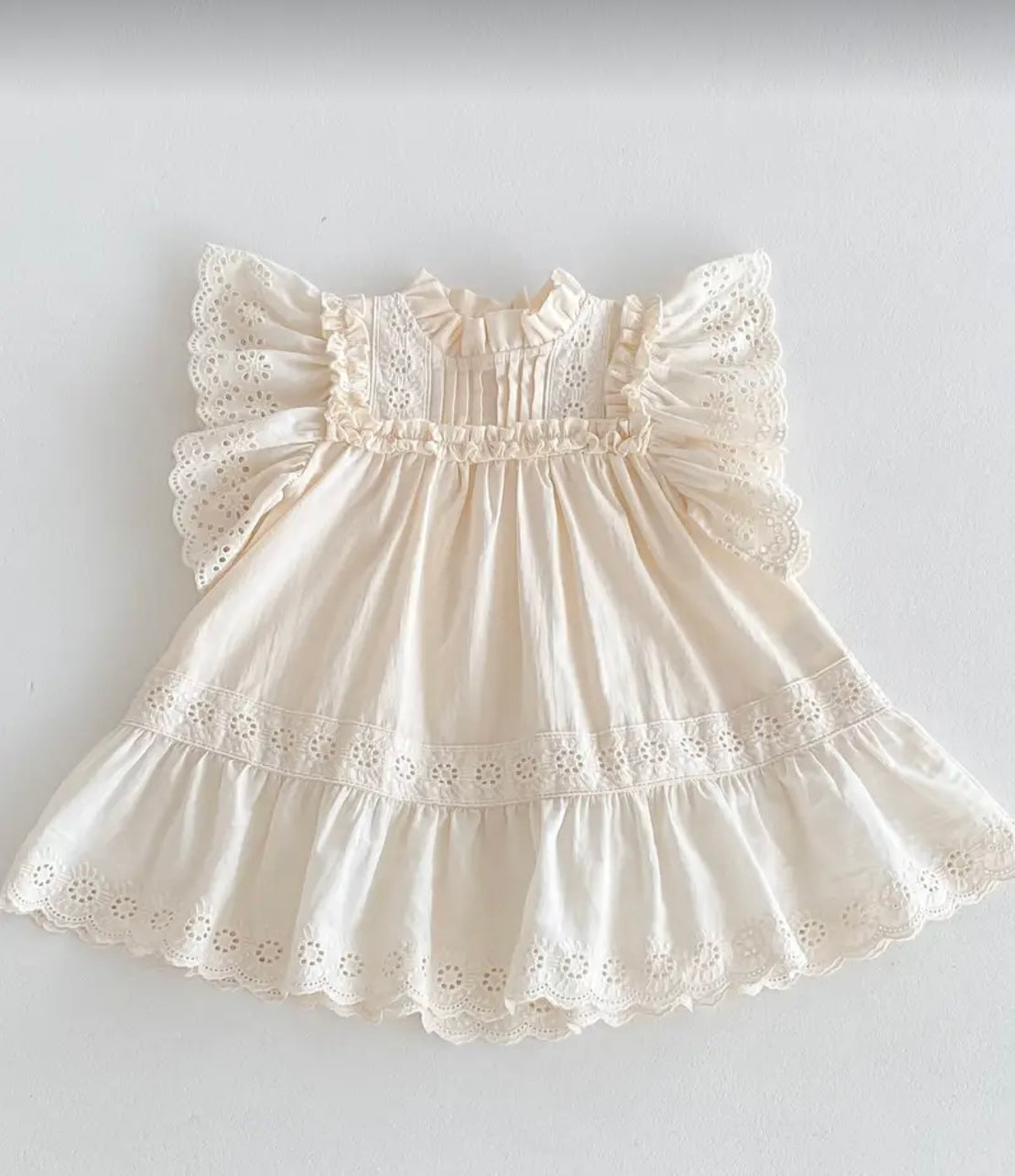 "Aurelia" Eyelet Lace Dress