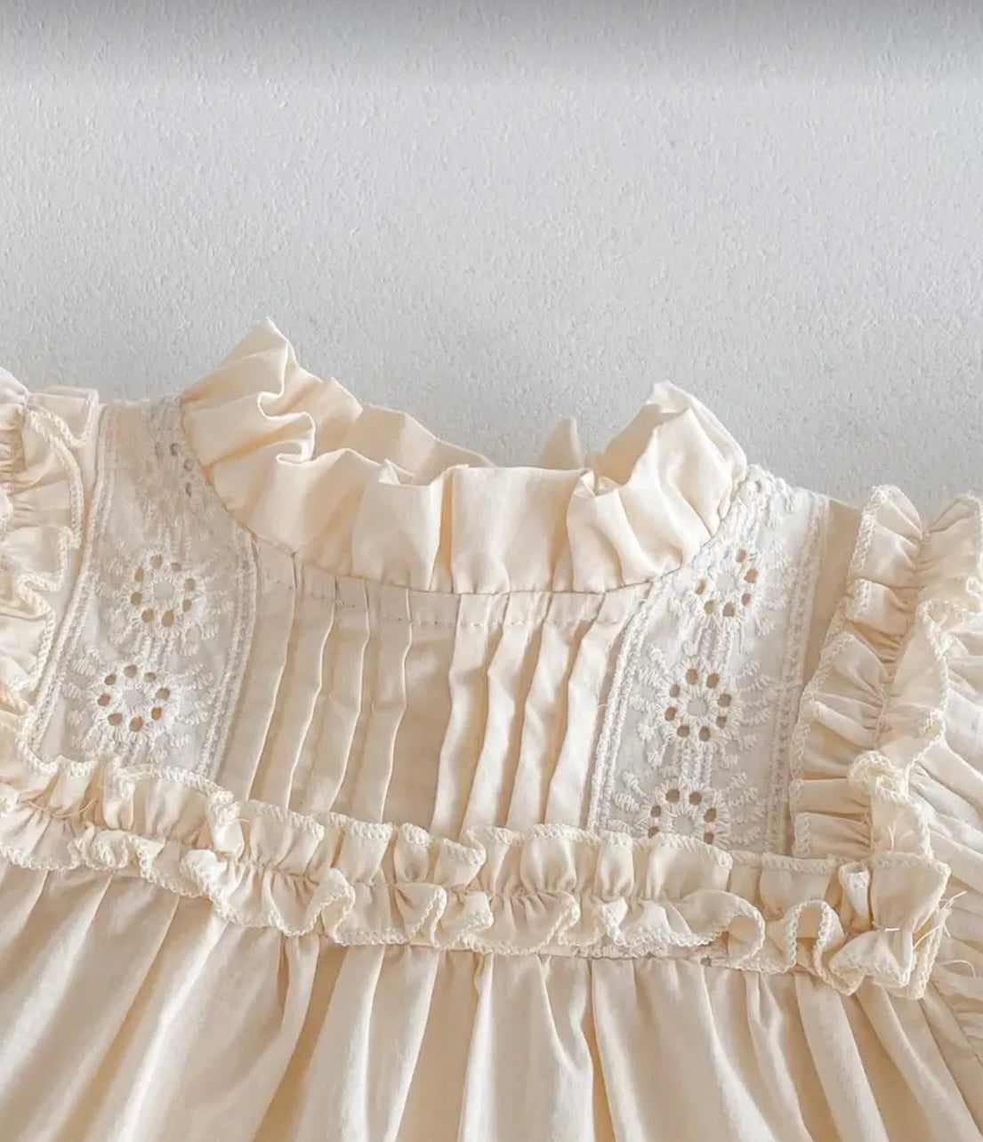 "Aurelia" Eyelet Lace Dress