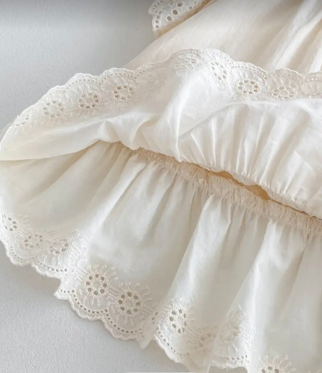 "Aurelia" Eyelet Lace Dress