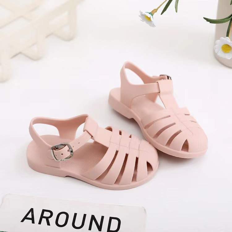 Roman Kids' Barefoot Jelly Sandals | Waterproof & Wide Toe Box