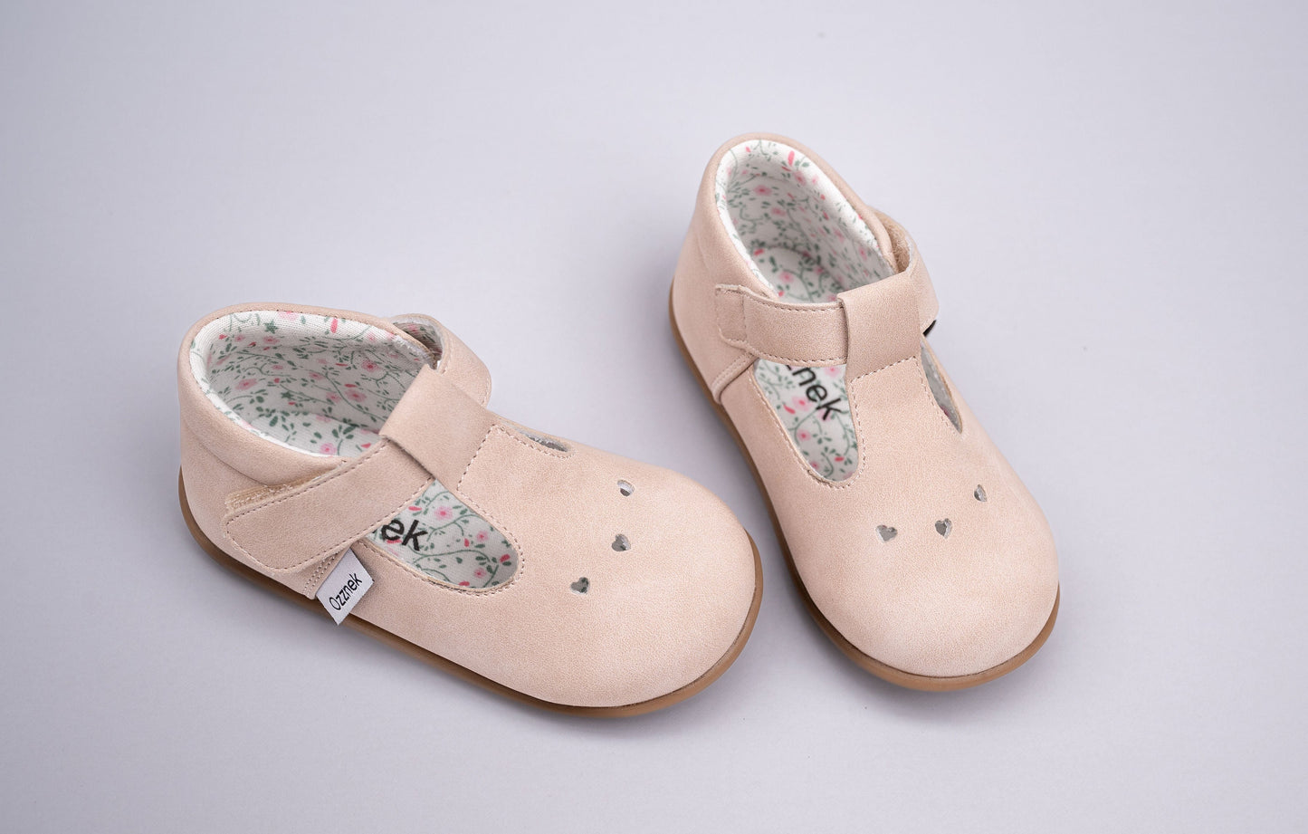 Jollie Kids' Barefoot Mary Janes | Flexible Toddler Slip-On Shoes