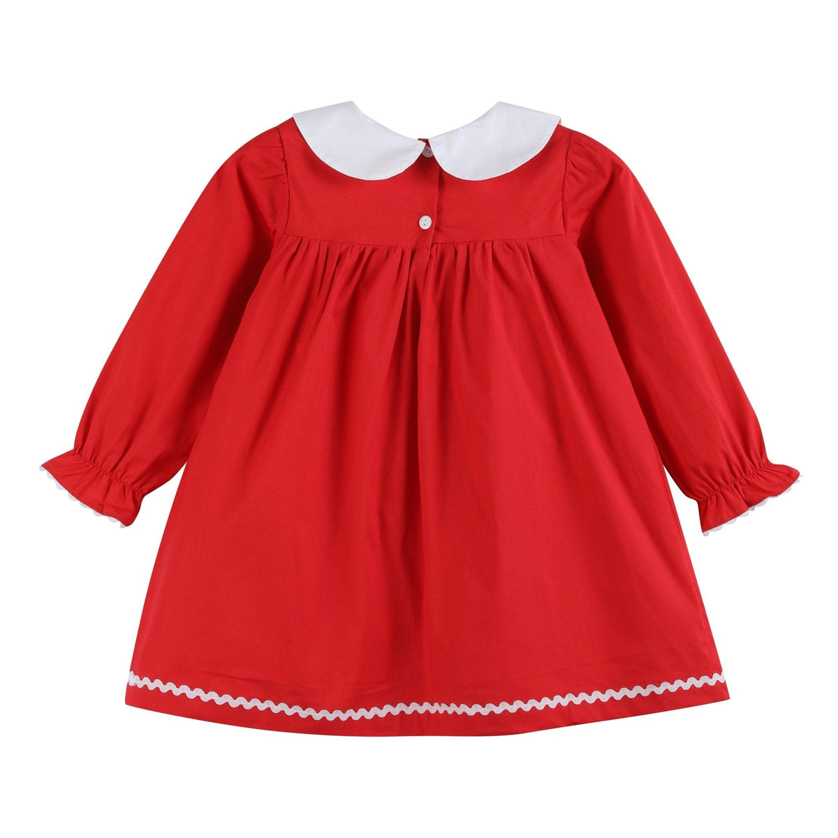Red Ruffle Christmas Tree Dress