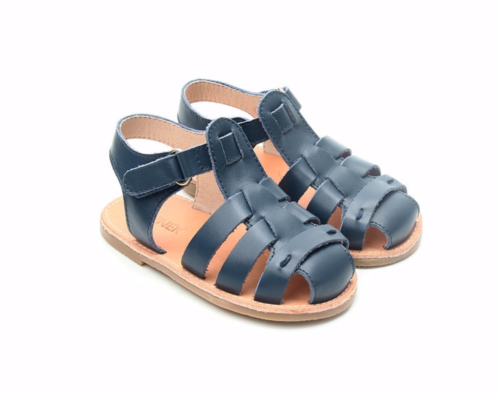Kids' Italian Leather Sandals | Wide Toe Box & Flexible Sole for Toddlers| Venetian