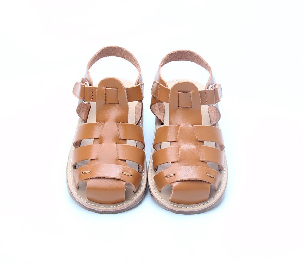 Kids' Italian Leather Sandals | Wide Toe Box & Flexible Sole for Toddlers| Venetian