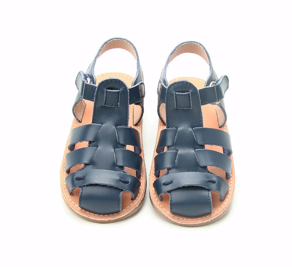 Kids' Italian Leather Sandals | Wide Toe Box & Flexible Sole for Toddlers| Venetian
